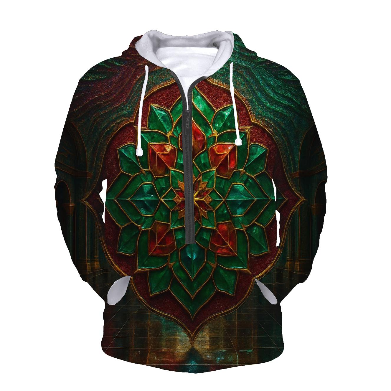 Jewel Tide Mandala premium hoodies
