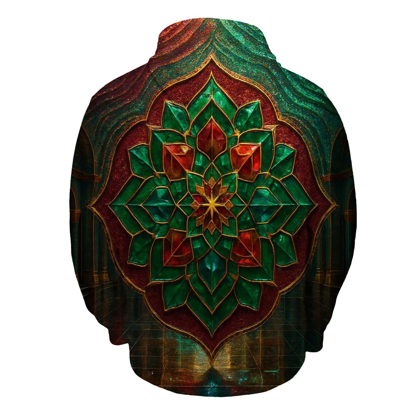 Jewel Tide Mandala premium hoodies
