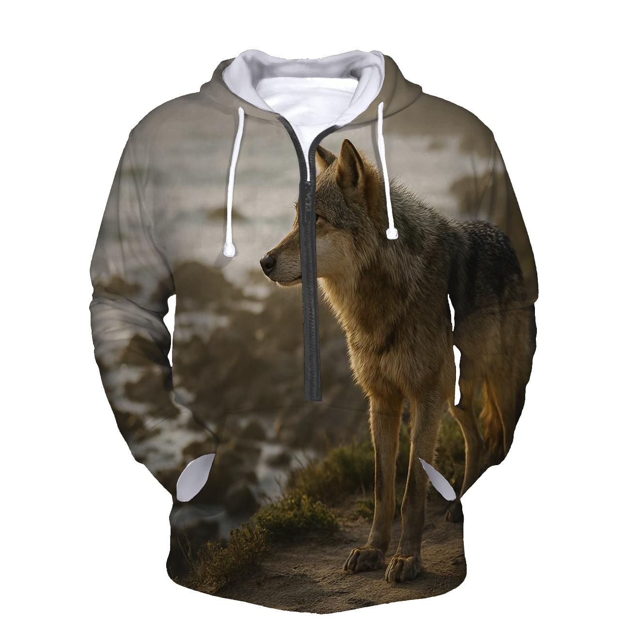 Coastal Cliff Sentinel hoodie designs