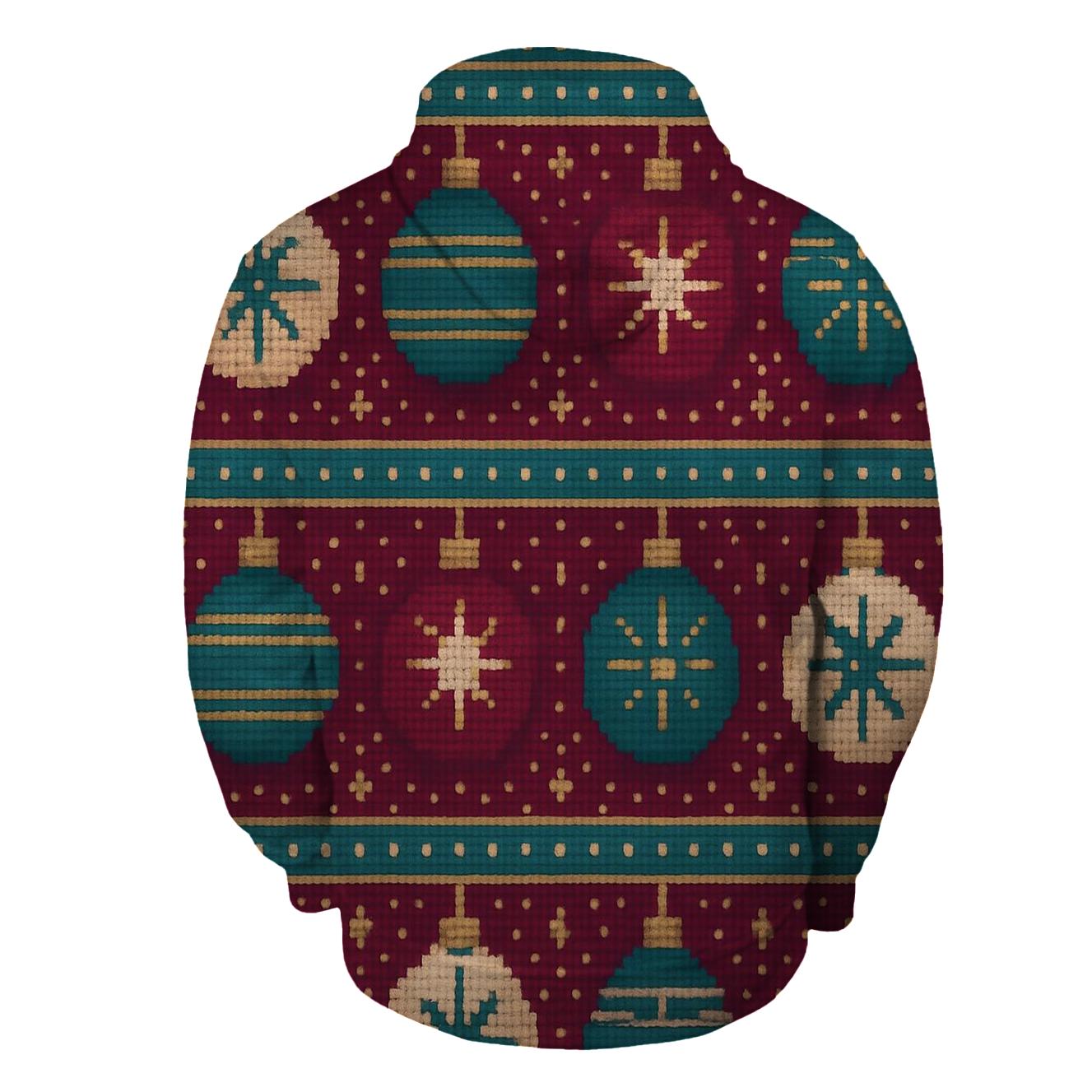 Ornament Ribbon Tapestry Design hoodie styles