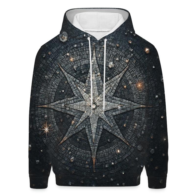 Starlit Mosaic printed hoodies