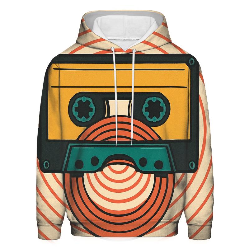 Cassette Tape Echo pullover hoodies