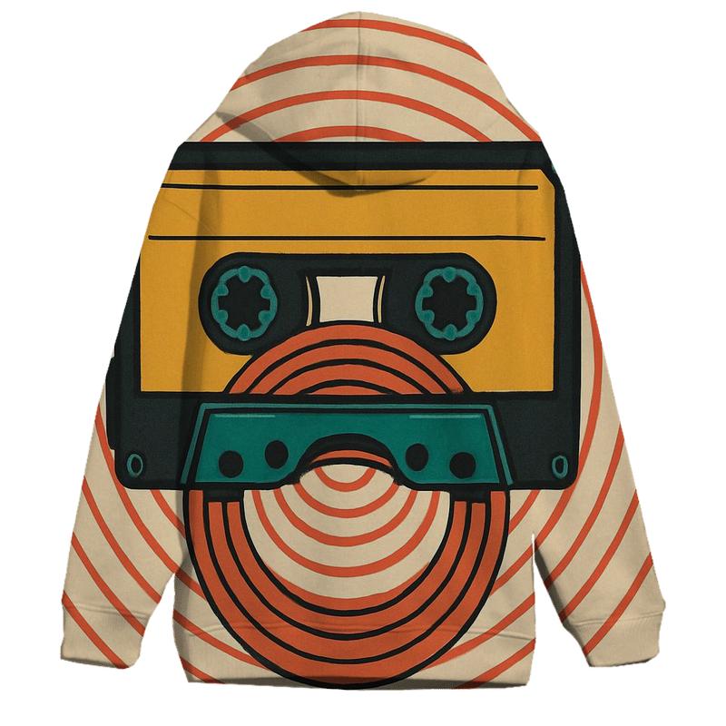 Cassette Tape Echo pullover hoodies
