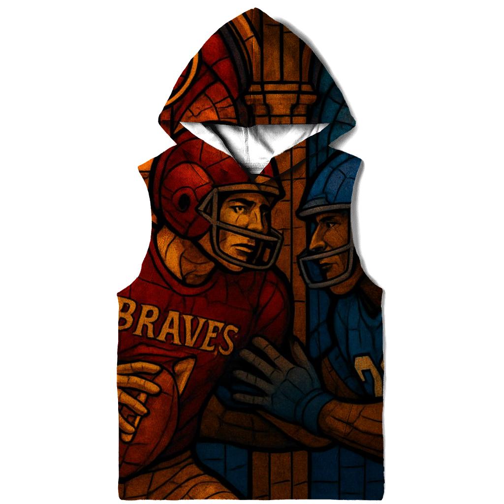 Historic Rivalry Mosaic embroidered hoodies