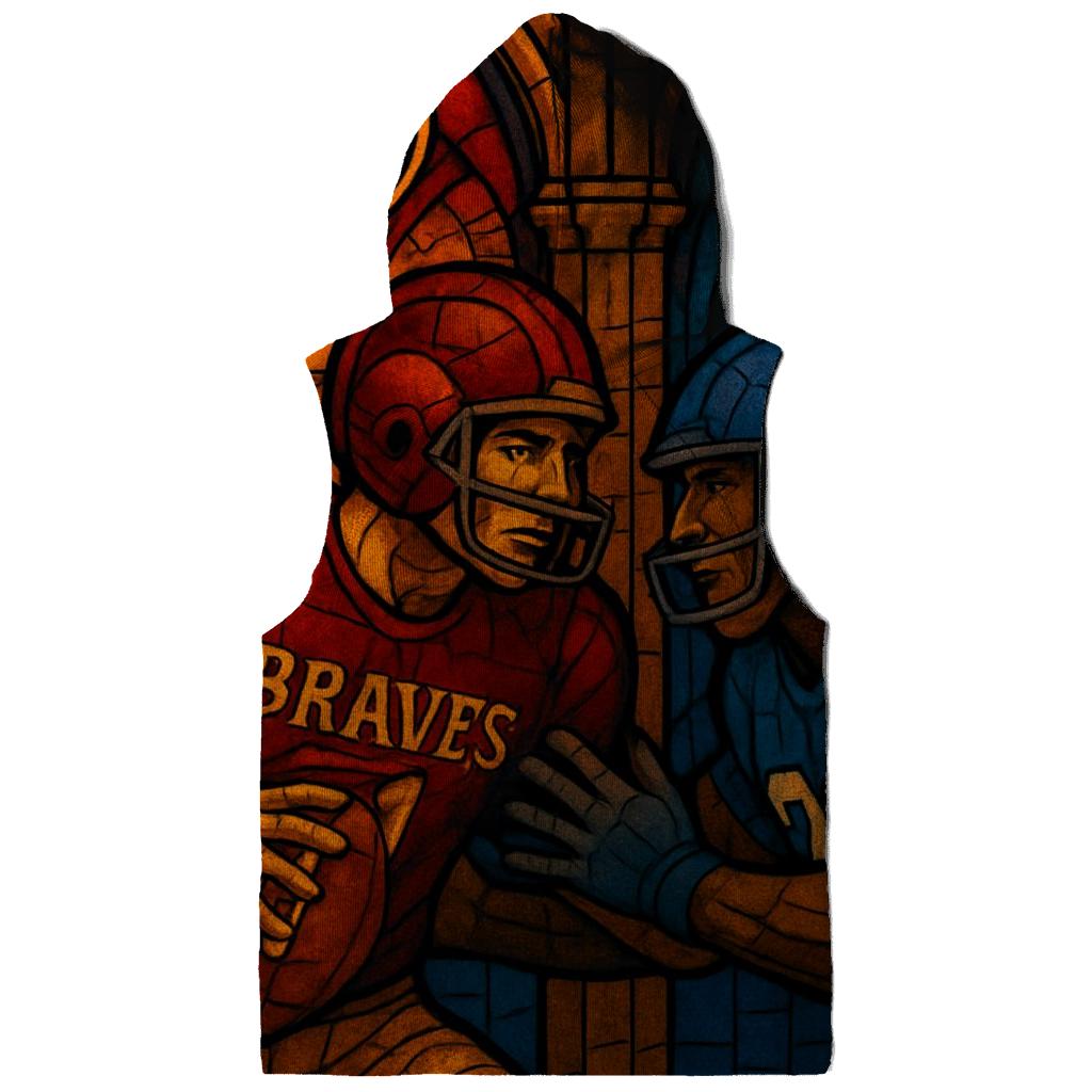 Historic Rivalry Mosaic embroidered hoodies