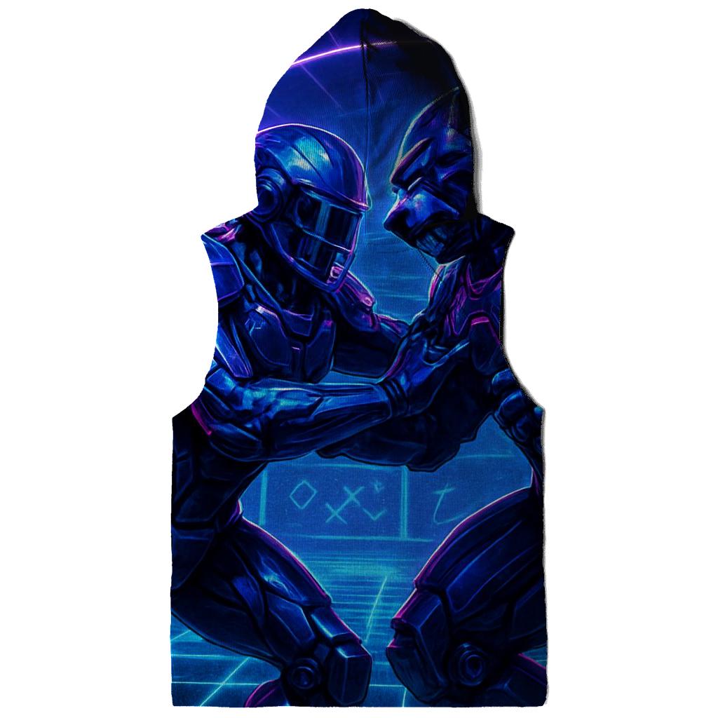 Futurist Gridiron Duel custom hoodies