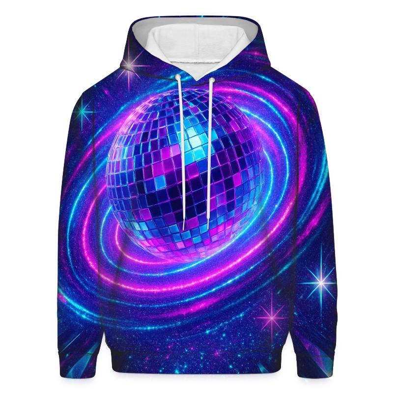 Neon Disco Halo pullover hoodies