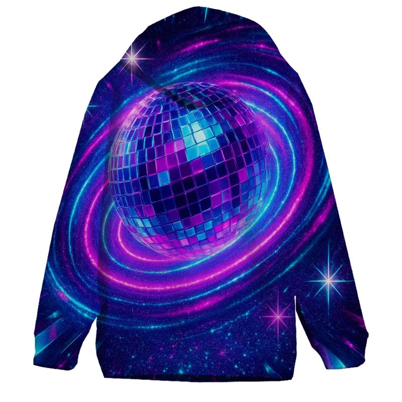 Neon Disco Halo pullover hoodies