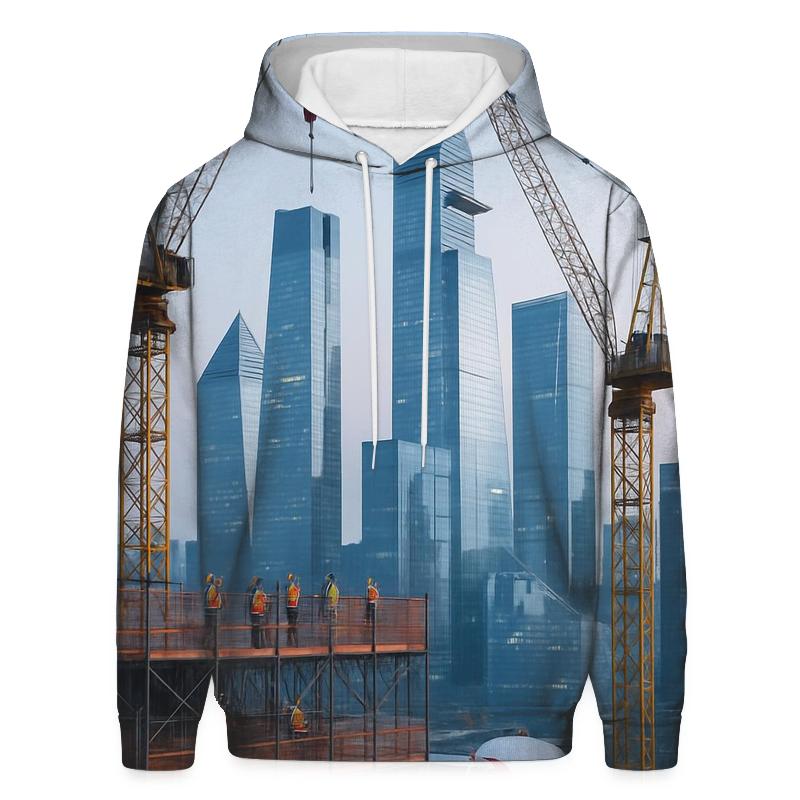 Dawn Construction At Hudson Yards custom hoodies