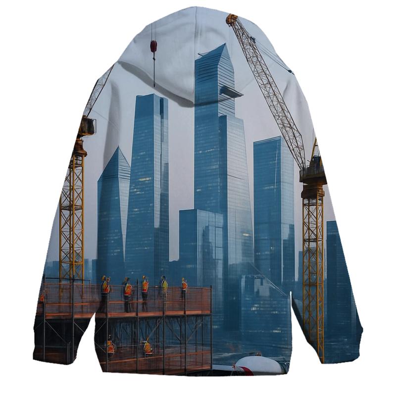 Dawn Construction At Hudson Yards custom hoodies
