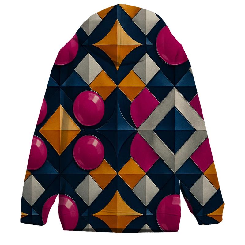 Cosmic Disco Geometry hoodie trends