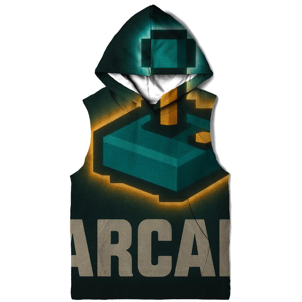 Retro Arcade Pixel Poster hoodies fashion