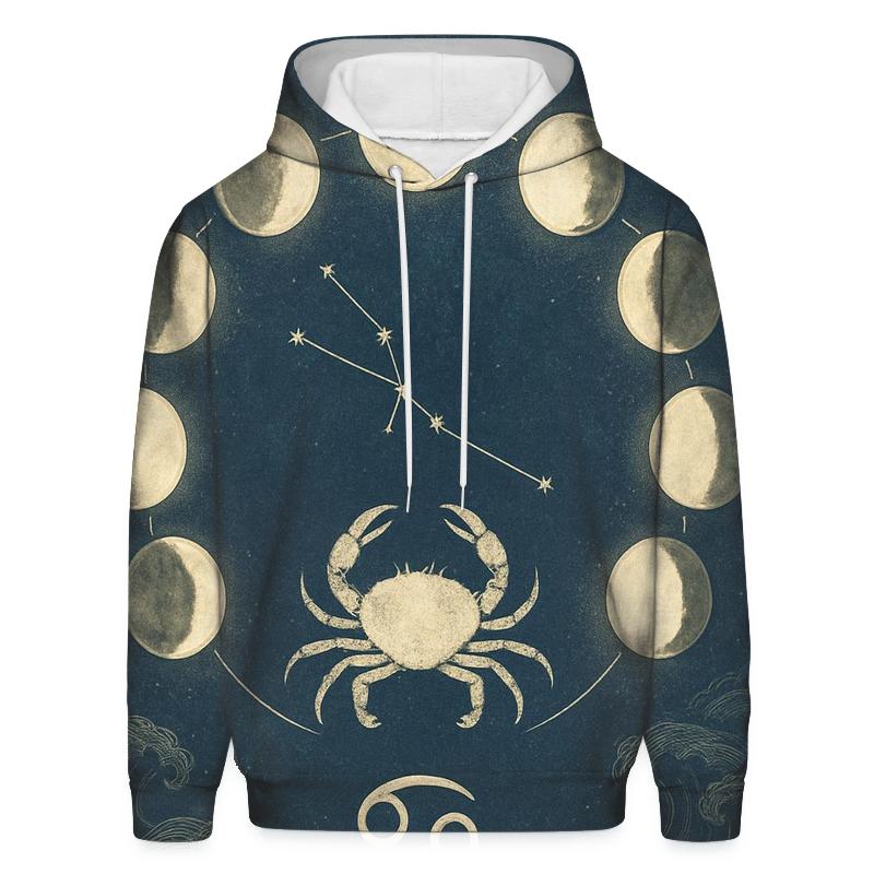 Cancer Moon Phase Cycle hoodie styles
