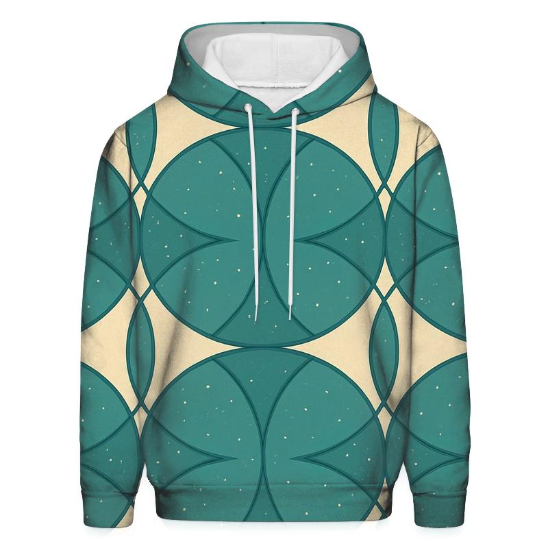 Gravitational Lens Arc Grid heavyweight hoodies