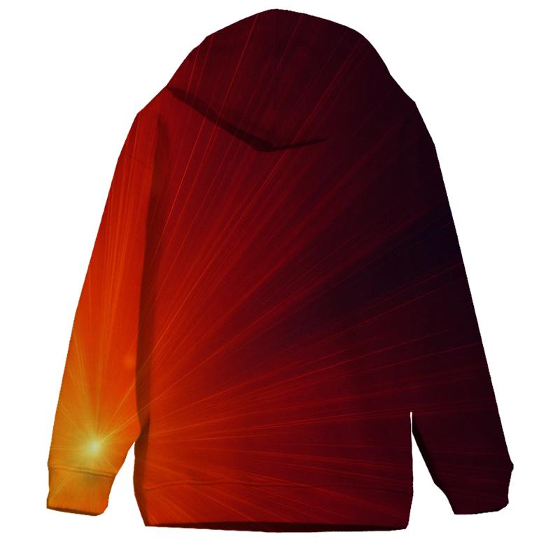 Solar Flare Sweep embroidered hoodies