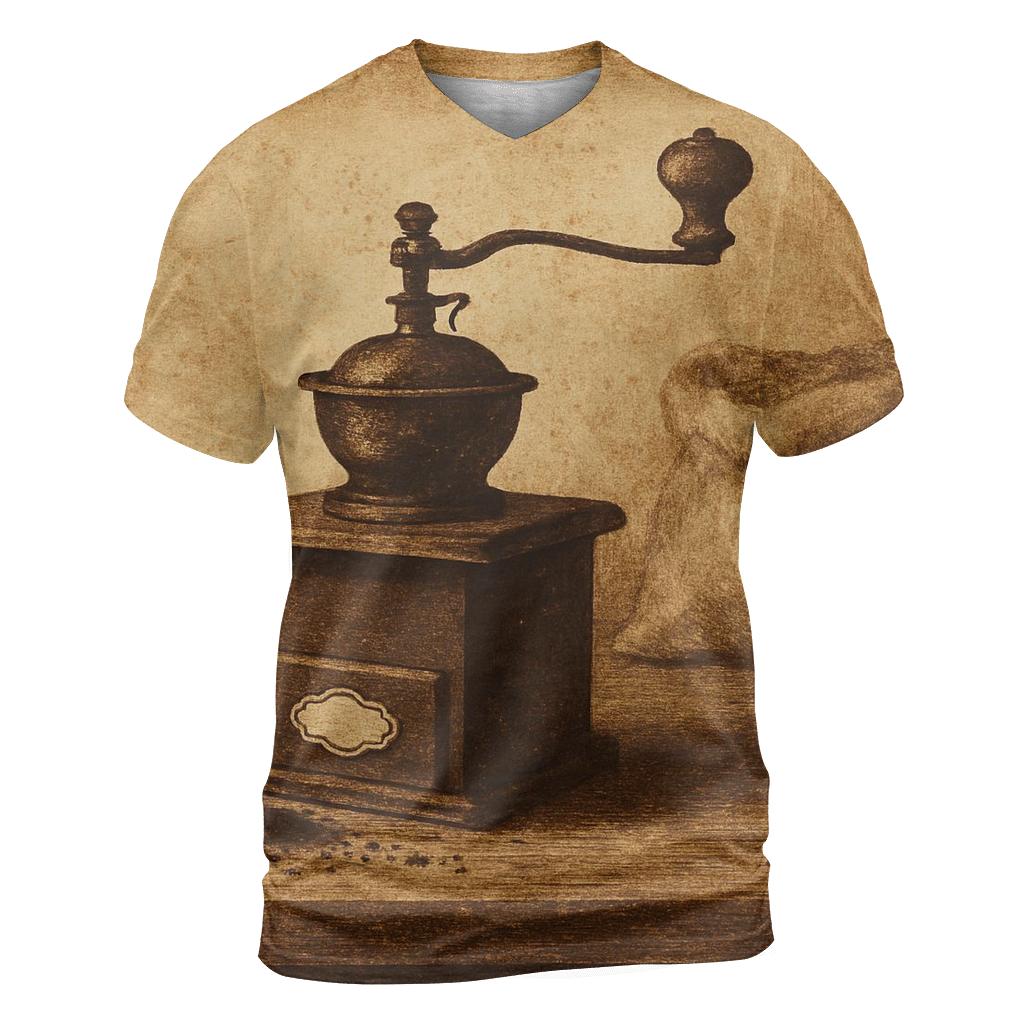 Vintage Mill Shadow creative print fashion shirts