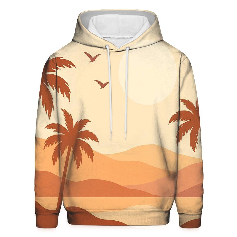 Amber Horizon Silhouettes heavyweight hoodies