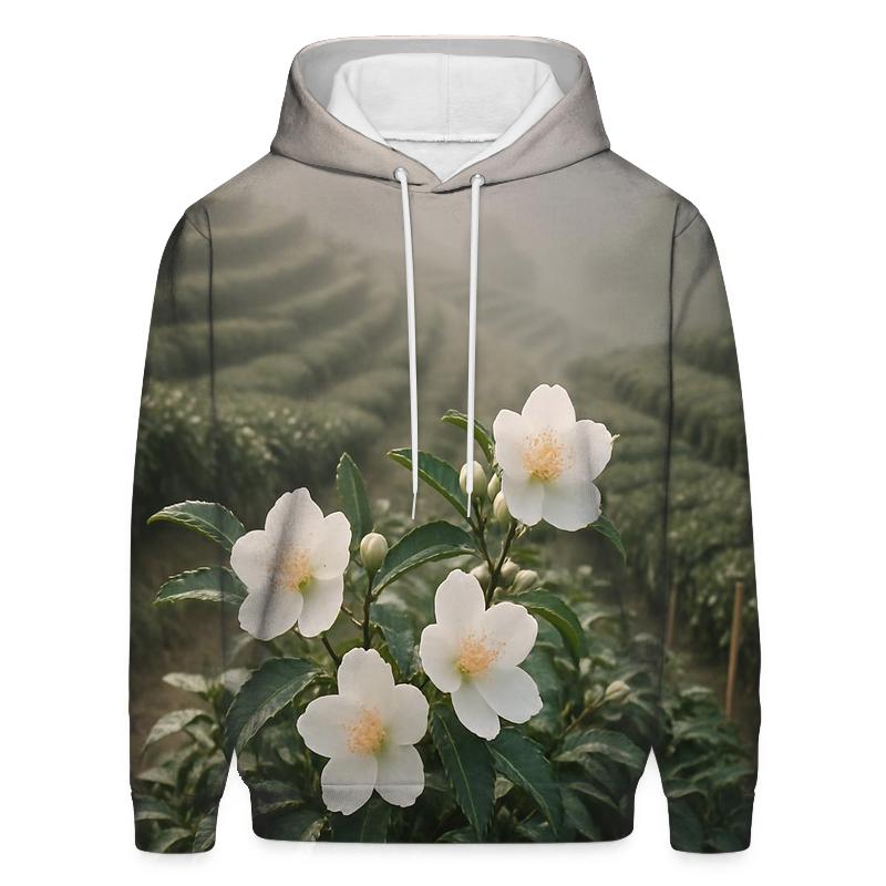 Tea Plantation Camellia Harvest hoodie designs