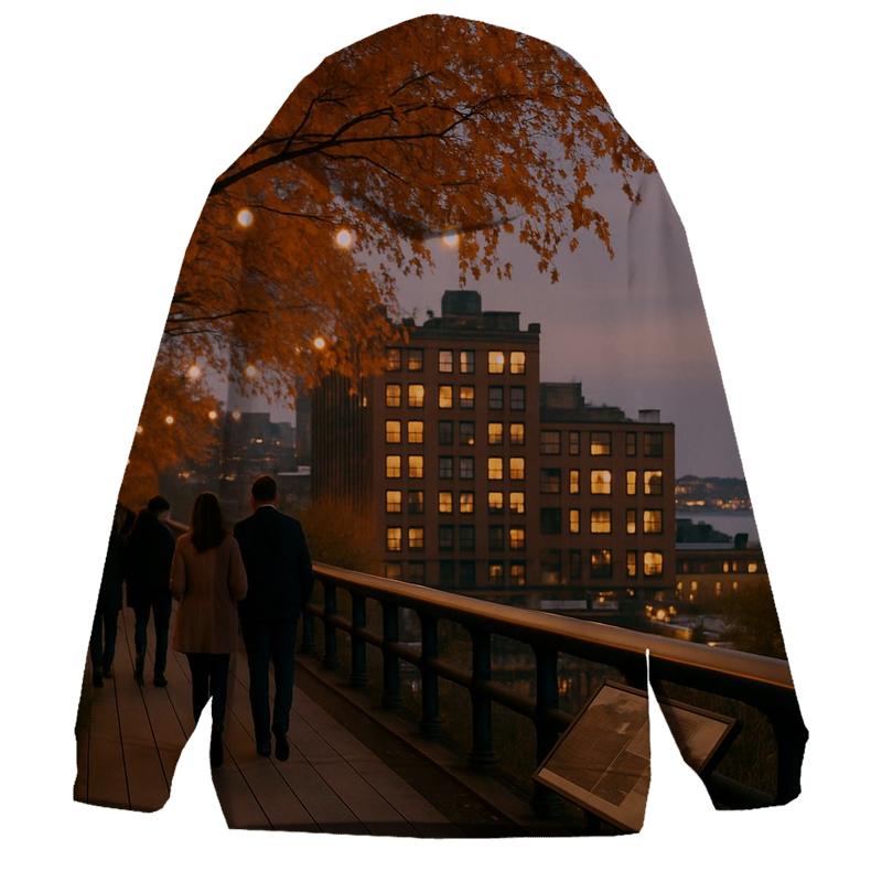 Autumn Twilight Along The High Line hoodie trends