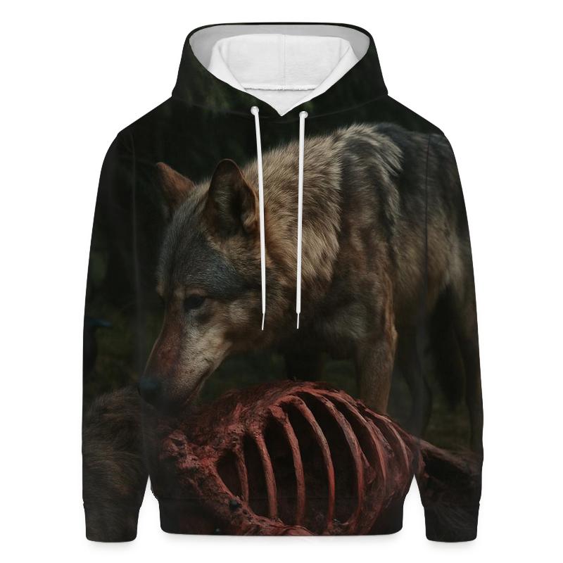 Forest Scavenger At Dusk custom hoodies