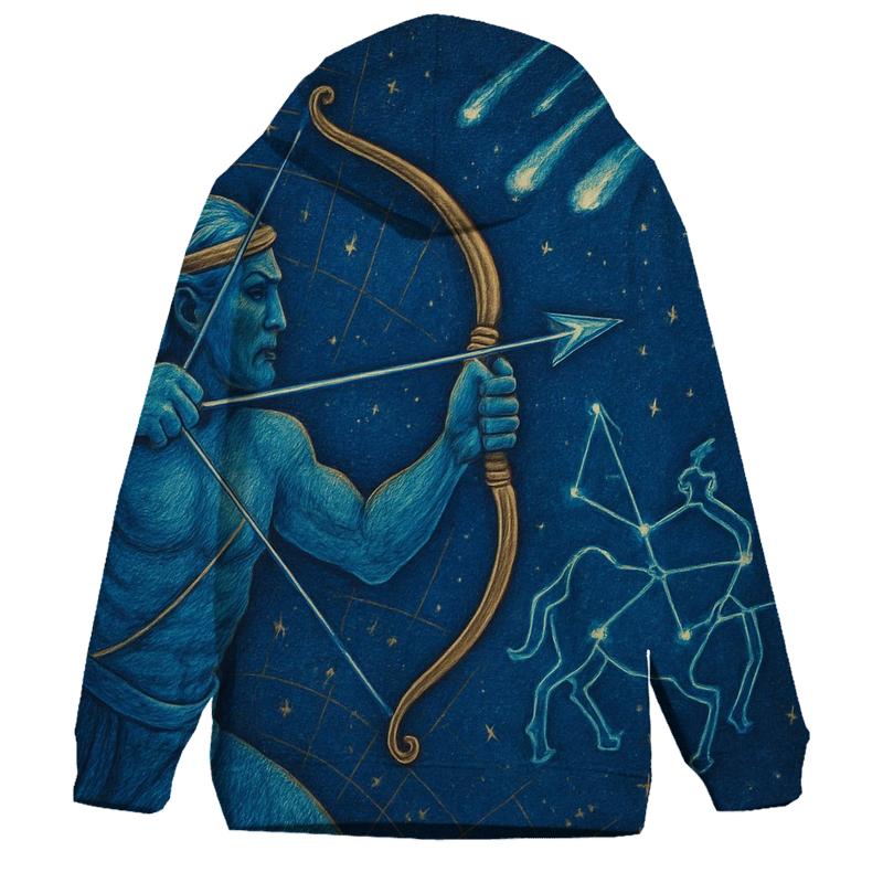 Sagittarius Archer Star Map pullover hoodies