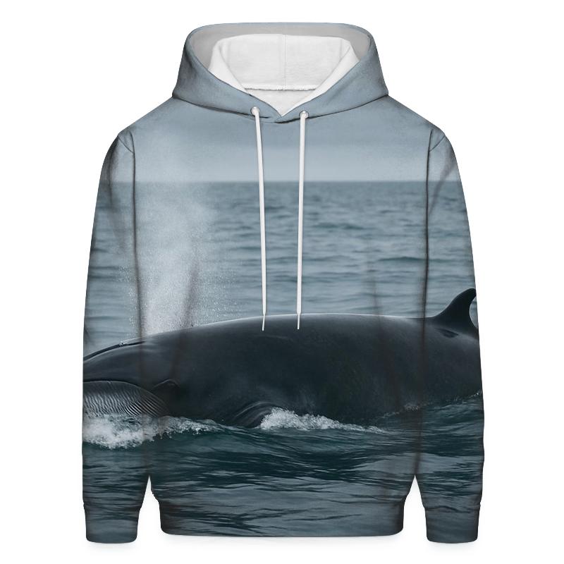 Pelagic Chase — Minke Whale hoodie trends