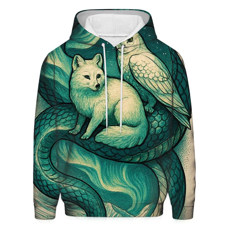 Aurora Ouroboros Tattoo Sleeve custom hoodies