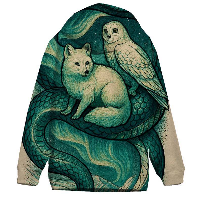 Aurora Ouroboros Tattoo Sleeve custom hoodies
