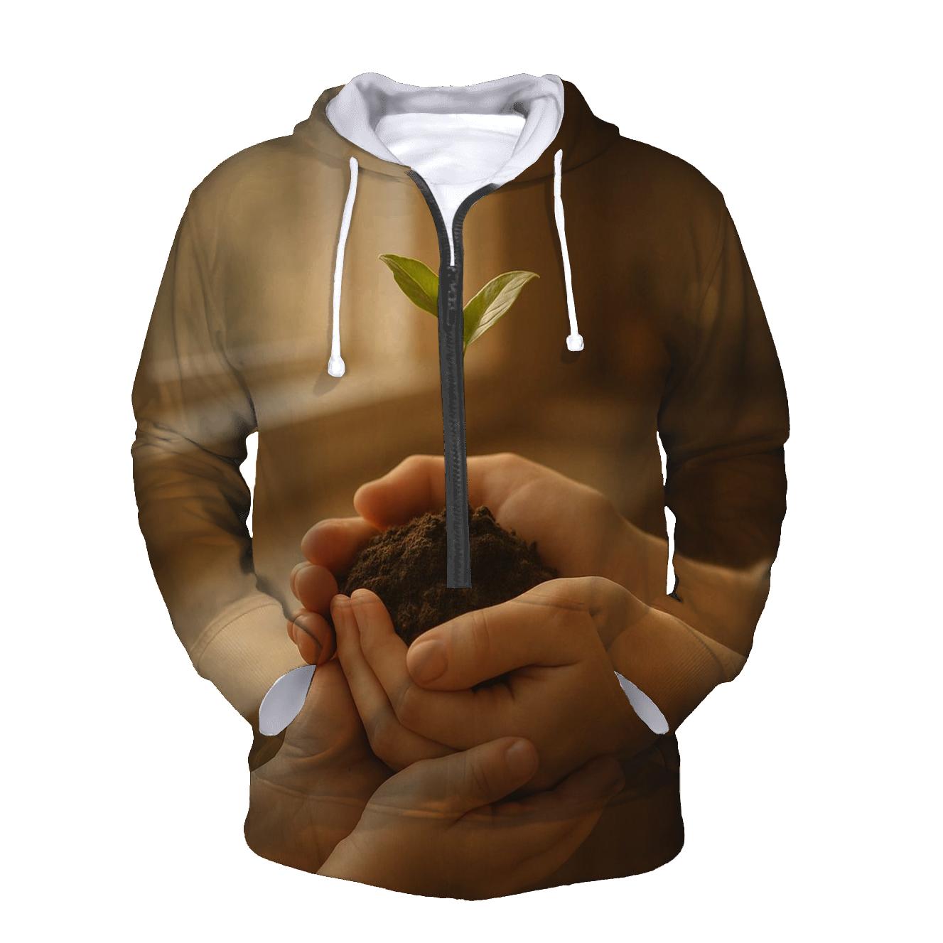 Hands That Build Tomorrow graphic hoodies