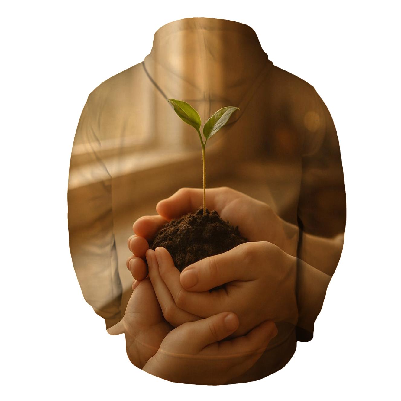Hands That Build Tomorrow graphic hoodies