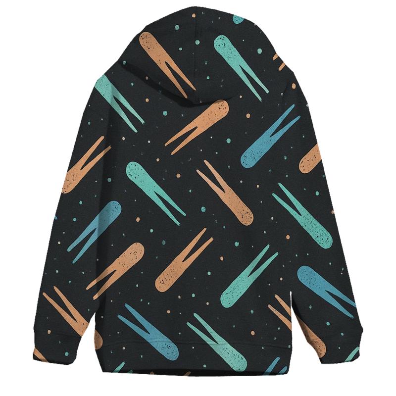 Meteor Trail Mosaic hoodie designs