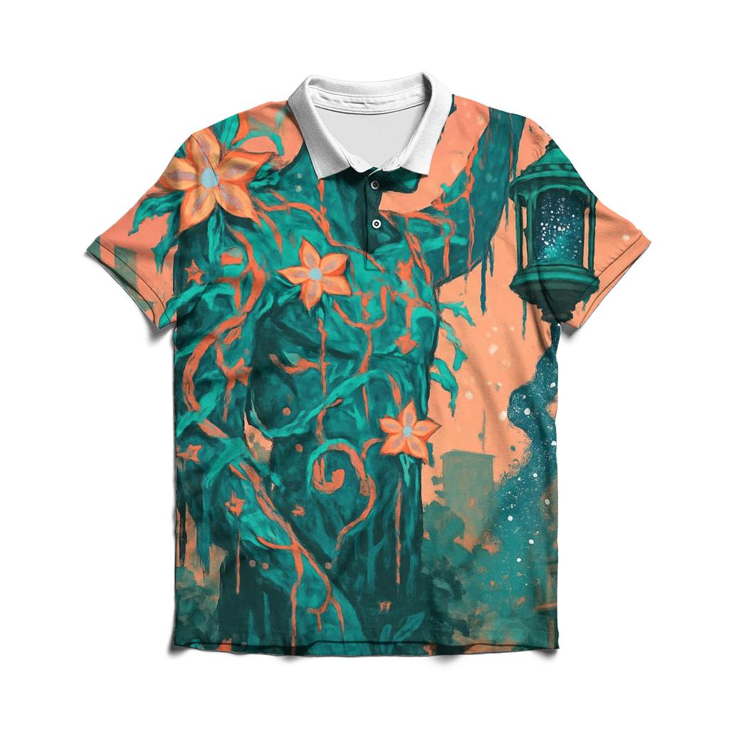 Graffiti Garden Sentinel casual sports polo shirts
