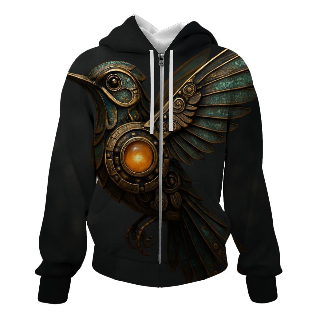 Mechanical Hummingbird premium hoodies