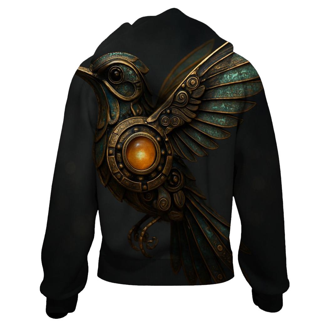 Mechanical Hummingbird premium hoodies