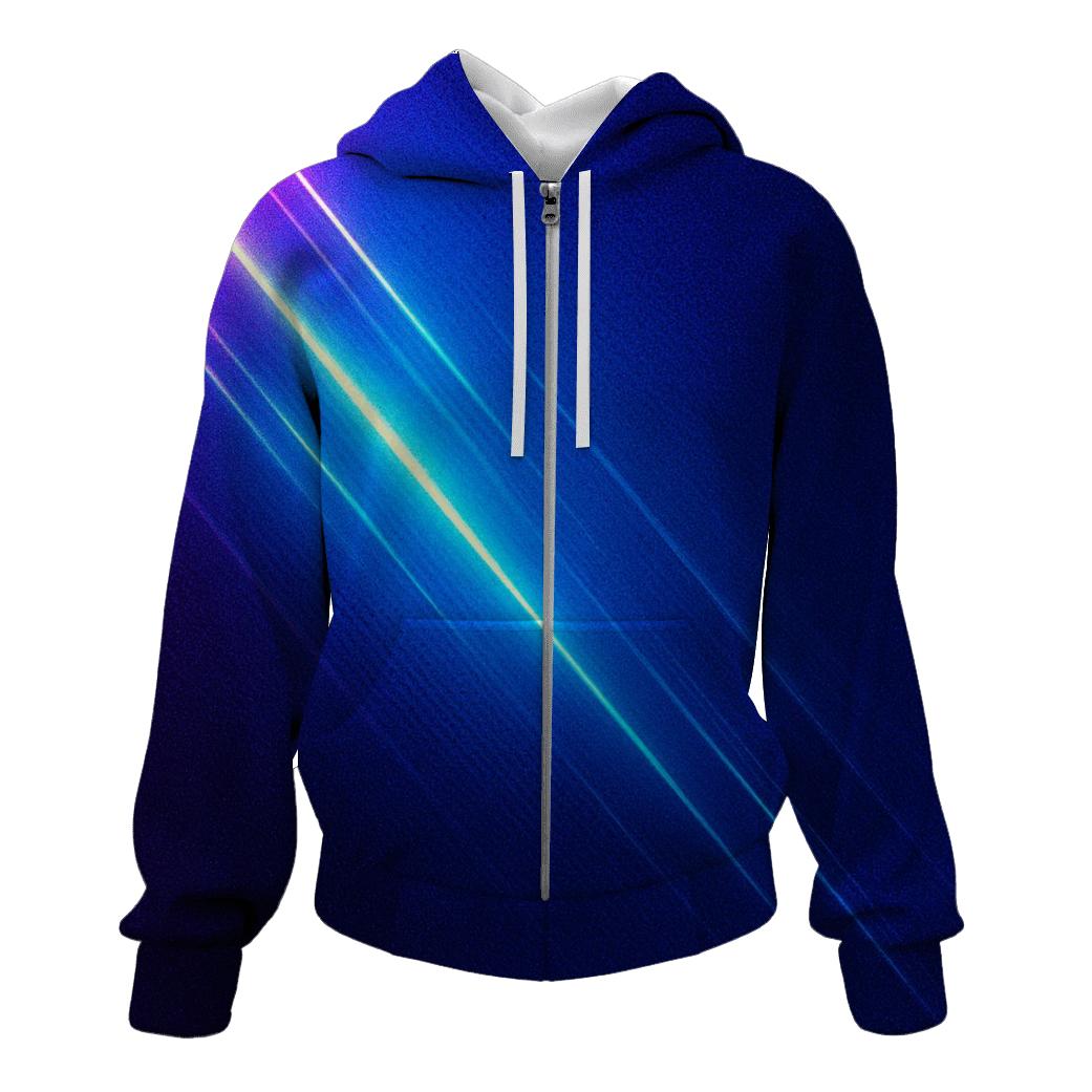 Neon Afterglow designer hoodies
