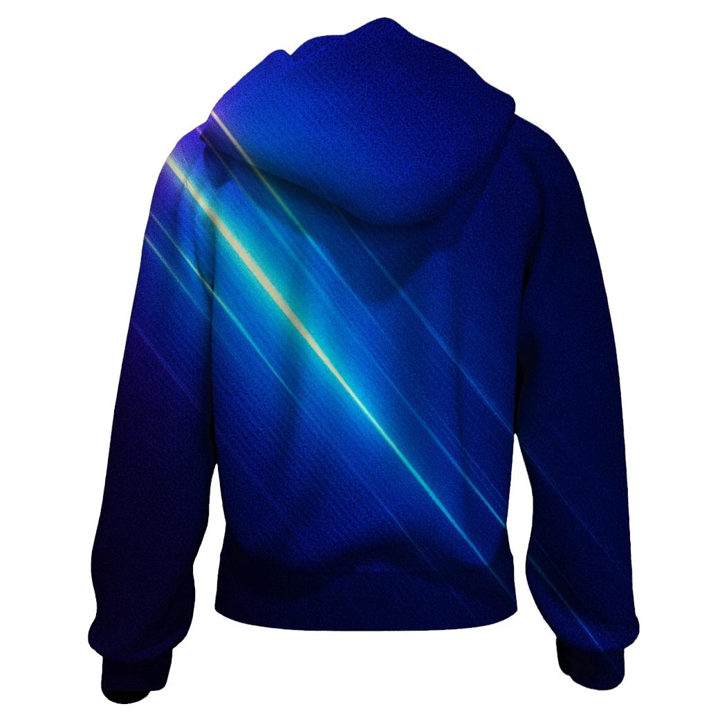Neon Afterglow designer hoodies