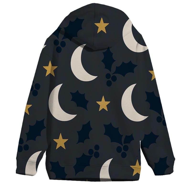 Abstract Noel Night Sky zip-up hoodies