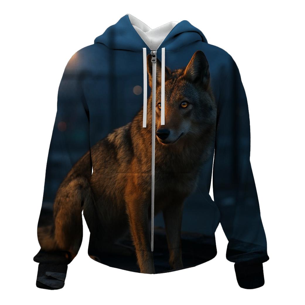 Urban Edge Observer printed hoodies