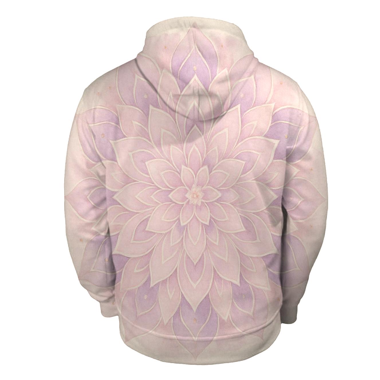 Quiet Bloom Mandala hoodie styles