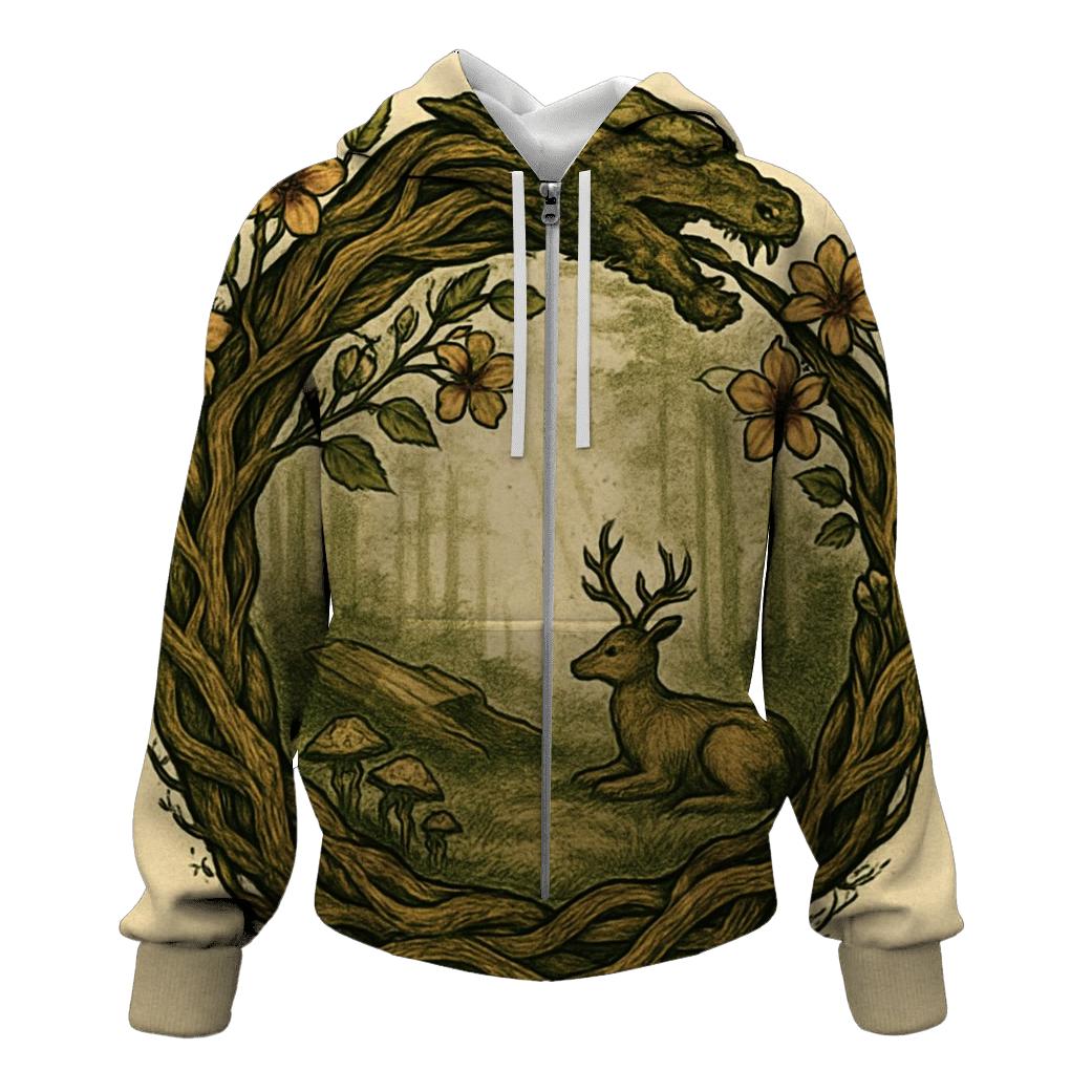 Forest Ring Of Renewal heavyweight hoodies