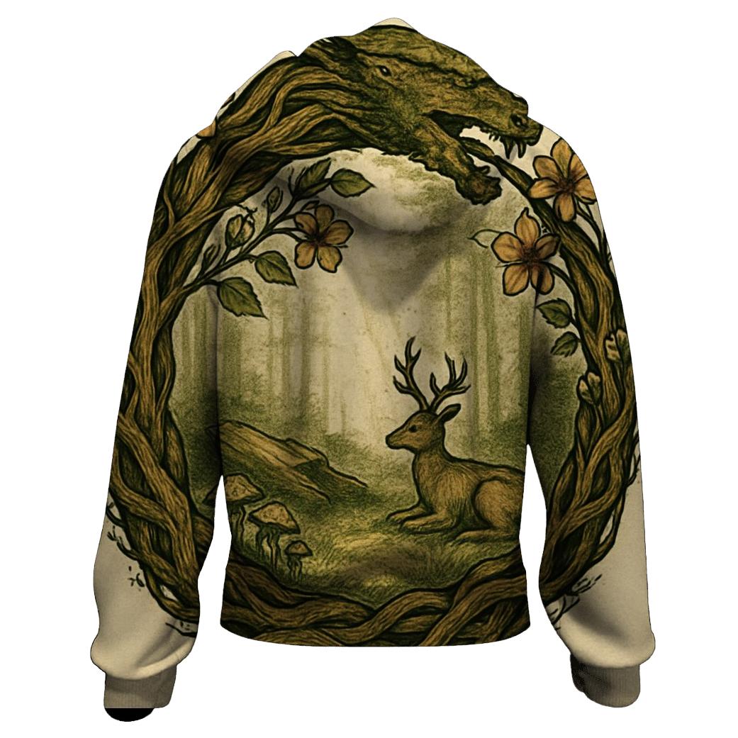 Forest Ring Of Renewal heavyweight hoodies