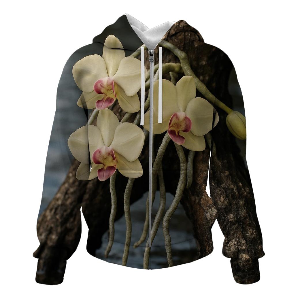 Mangrove Orchid Tidepool Contrast hoodies fashion