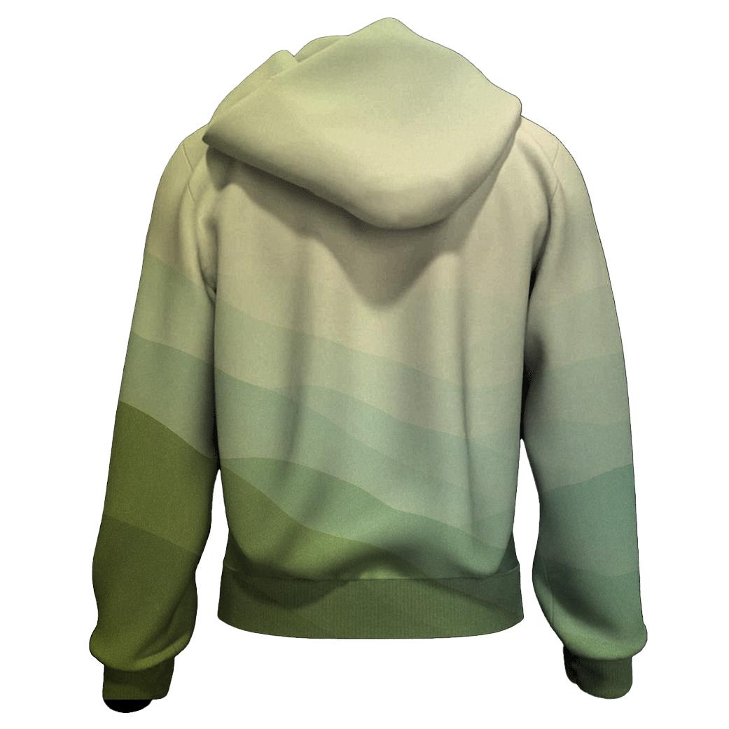 Verdant Horizon graphic hoodies