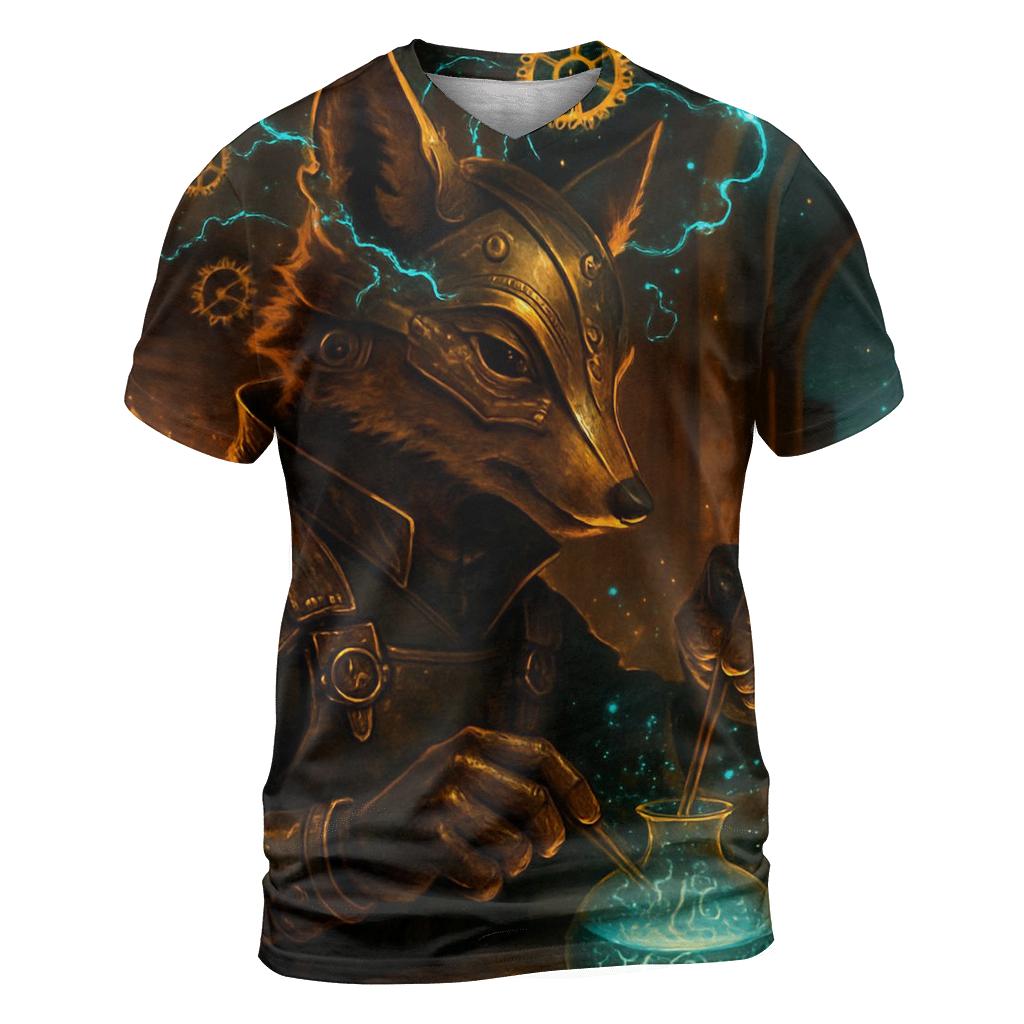 Clockwork Fox Alchemist designer pattern shirts