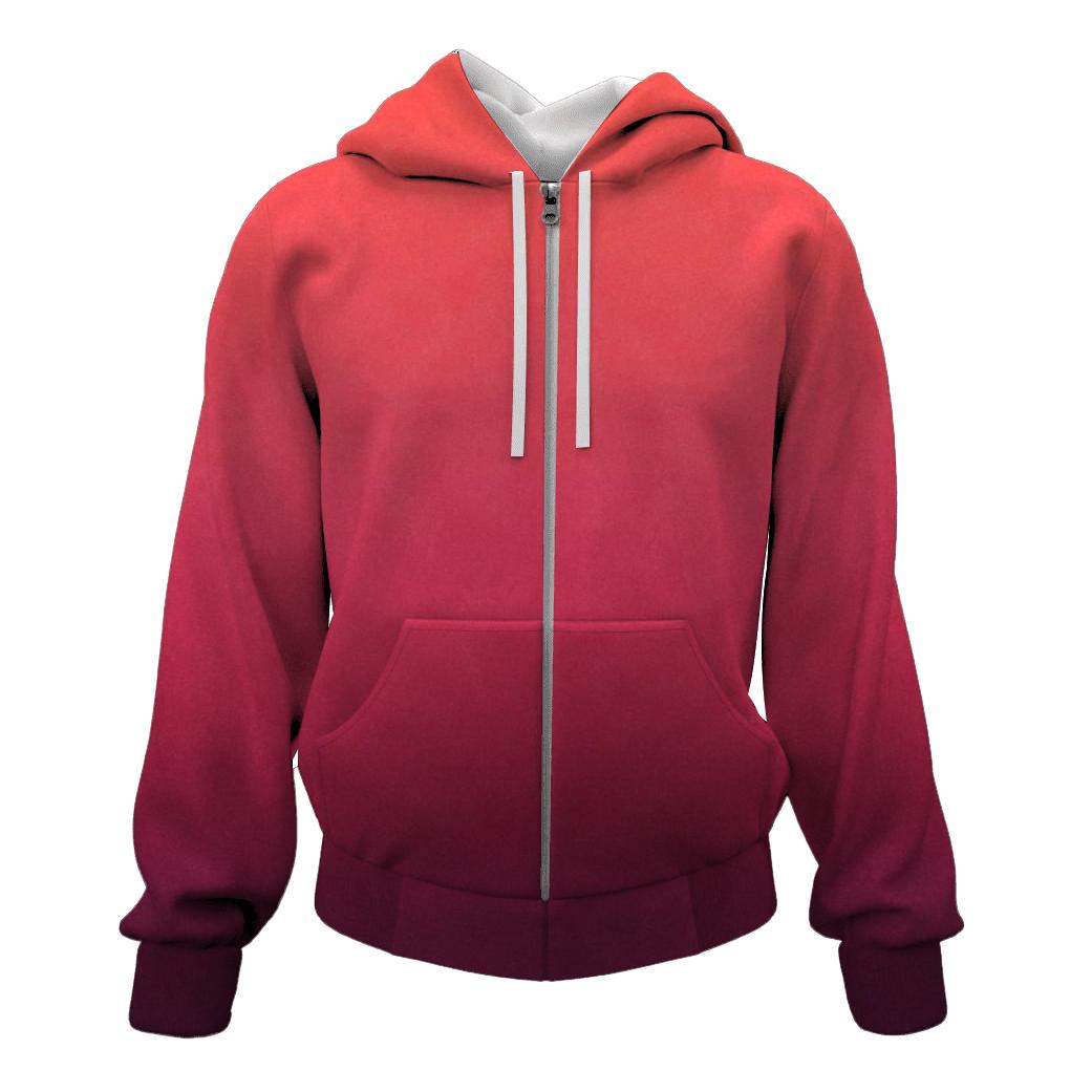 Radiant Overdye Ombre graphic hoodies