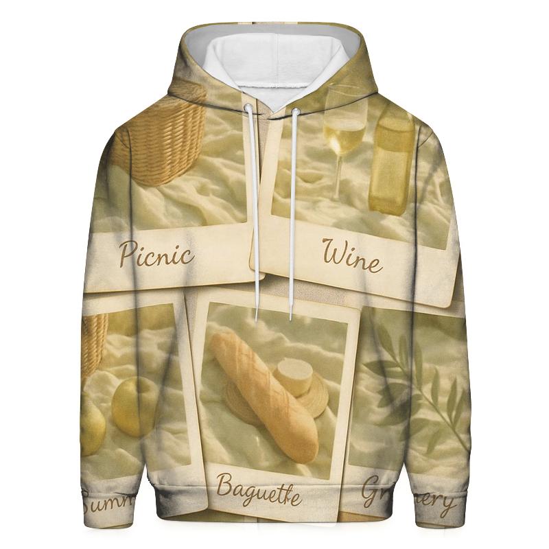 Polaroid Picnic Collage hoodies fashion