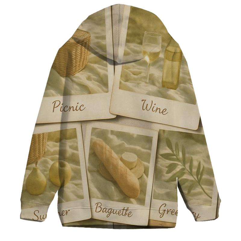 Polaroid Picnic Collage hoodies fashion