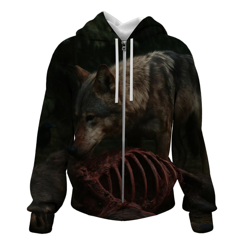 Forest Scavenger At Dusk hoodie designs