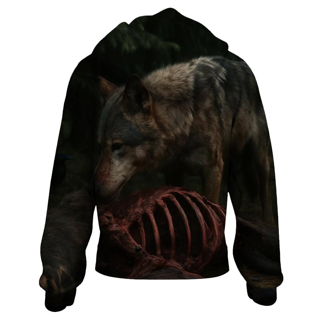 Forest Scavenger At Dusk hoodie designs