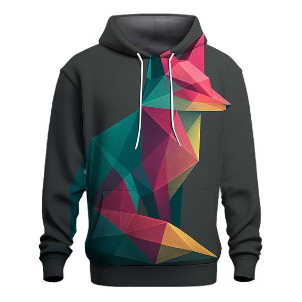 Chromatic Prism Fox heavyweight hoodies